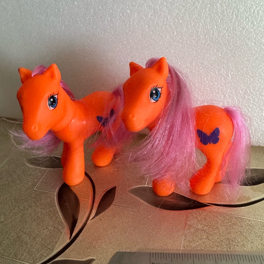My Little Pony Orange pony blue butterfly G3